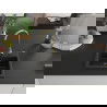 Mexen Milo chiuvetă de granit cu 1 cameră cu baterie de bucătărie Telma, negru/auriu - 6505-75-670200-50-B