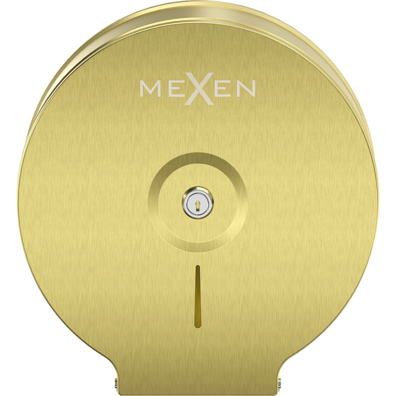 Mexen Spira-U recipient pentru hârtie igienică, auriu periat - 70K540-55