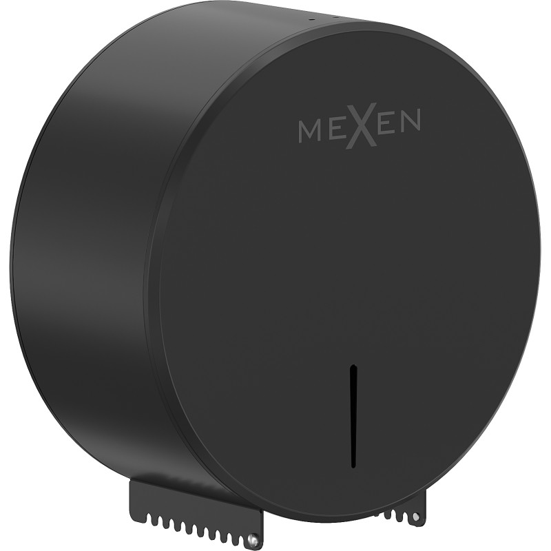 Mexen Spira-V fekete matt toalettpapír tartó - 70K550-70