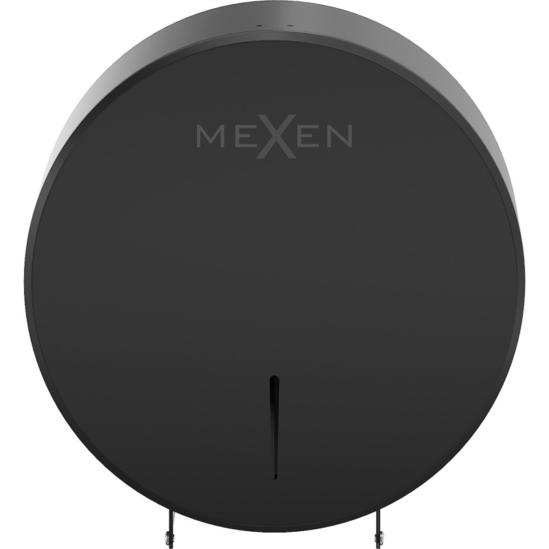 Mexen Spira-V fekete matt toalettpapír tartó - 70K550-70