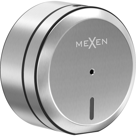 Mexen Spira-R container pentru hârtie igienică cu dozare centrală, inox - 70K500-01