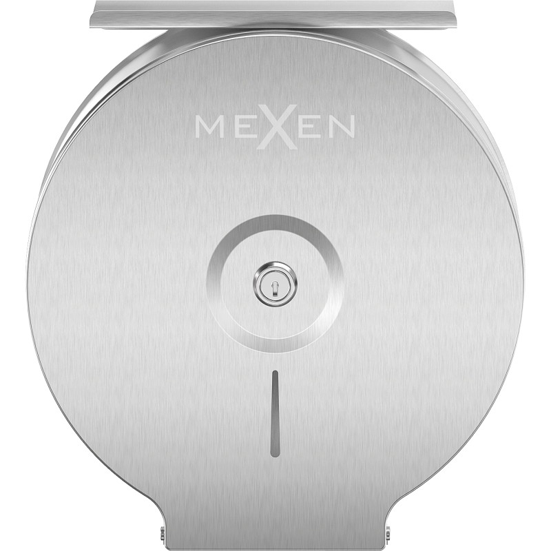 Mexen Spira-U+ rozsdamentes acél WC papírtartó polccal a telefonhoz, inox - 70K541-01