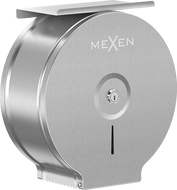 Mexen Spira-U+ rozsdamentes acél WC papírtartó polccal a telefonhoz, inox - 70K541-01