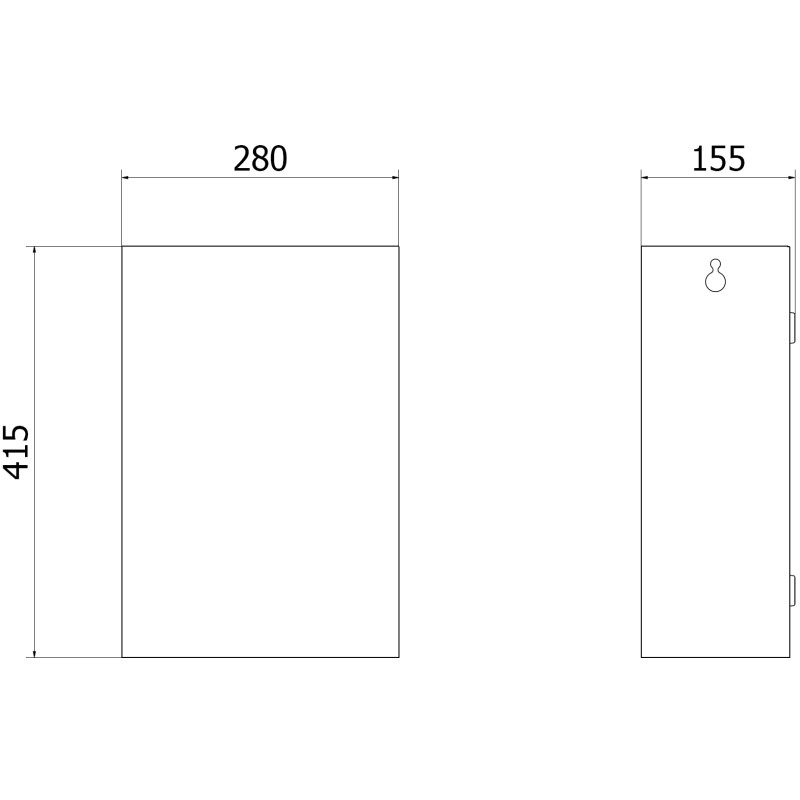 Mexen Linox Coș de gunoi 17L, inox - 70K004-01