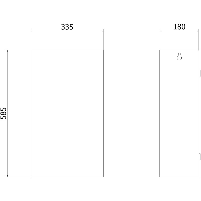 Mexen Linox Coș de gunoi 32L, inox - 70K006-01