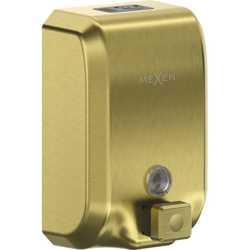 Mexen Purio-V dispenser pentru săpun lichid 1200 ml, auriu periat - 70K620-55