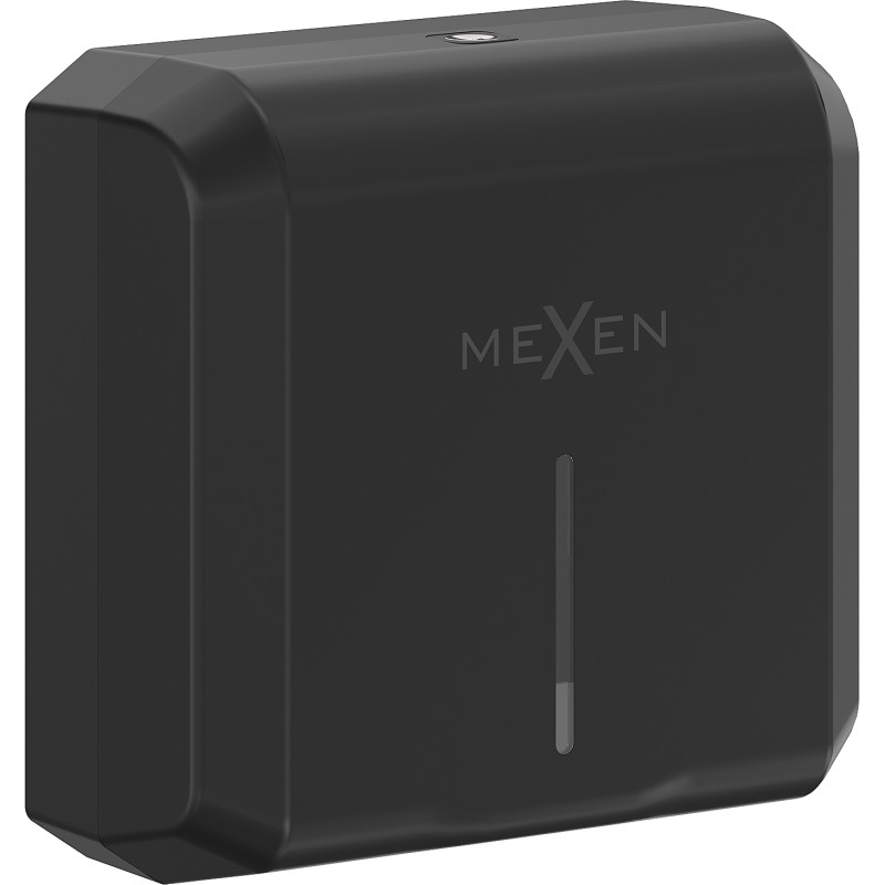 Mexen Verno-E distribuitor prosoape de hârtie, negru mat - 70K430-70