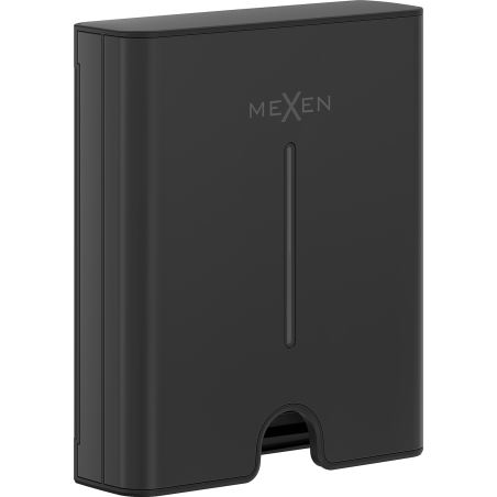 Mexen Verno-C distribuitor prosoape de hârtie, negru mat - 70K400-70