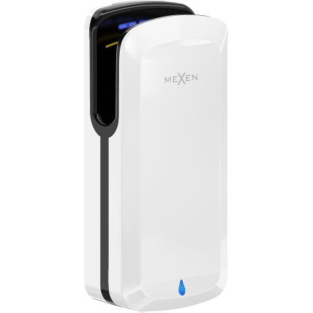 Mexen Ventaro-Pro zsebes kézszárító, 1650 W, fehér/fekete - 70K021-27