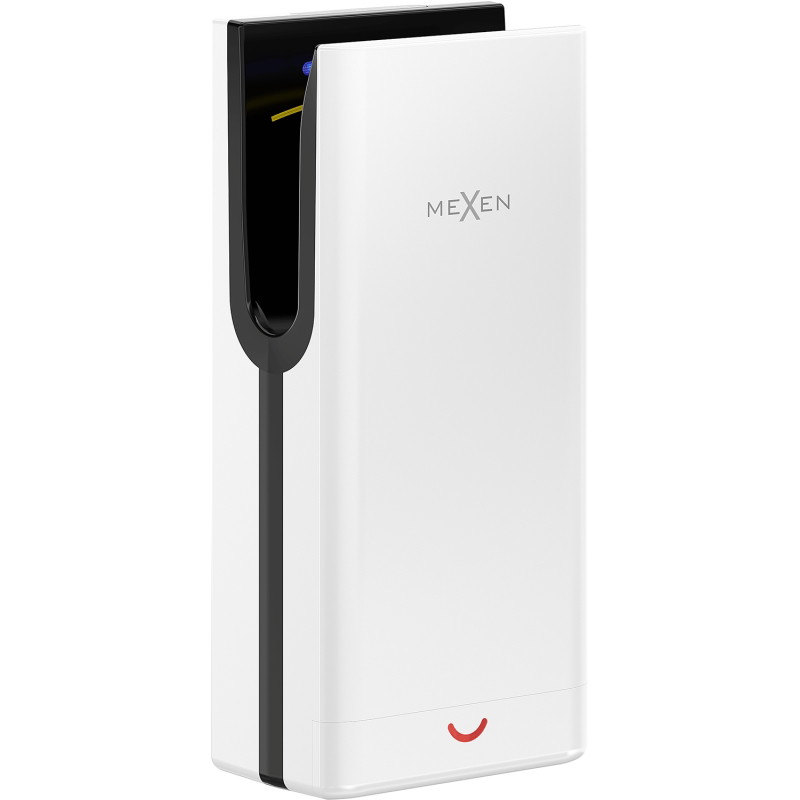 Mexen Ventaro-Max zsebes kézszárító, 1650 W, fehér/fekete - 70K022-27