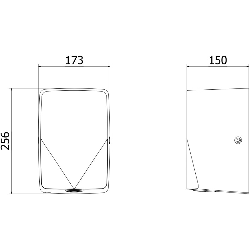 Mexen Ventaro-Mh uscător de mâini, 1350 W, albă - 70K052-20