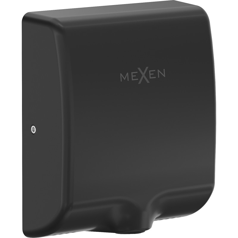Mexen Ventaro-V Slim uscător de mâini, 1000 W, negru mat - 70K041-70