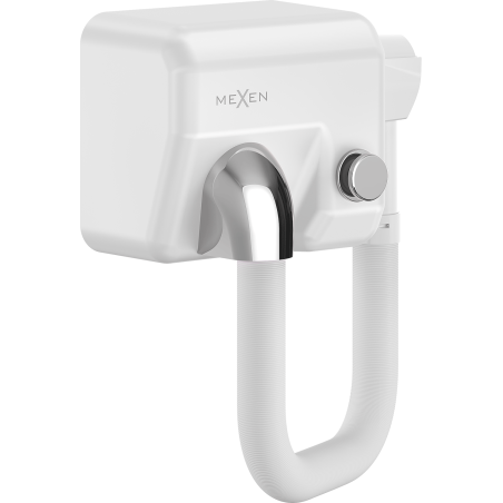 Mexen Aquis-P uscător de păr pentru piscină cu furtun, 1000 W, albă - 70K210-20