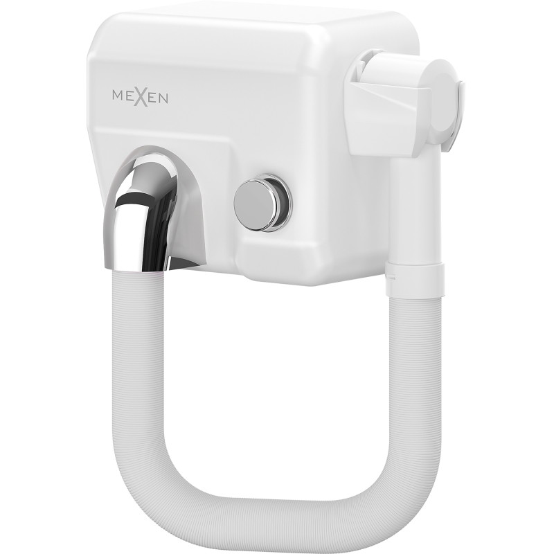 Mexen Aquis-P uscător de păr pentru piscină cu furtun, 1000 W, albă - 70K210-20