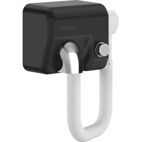 Mexen Aquis-P uscător de păr pentru piscină cu furtun, 1000 W, negru mat - 70K210-70