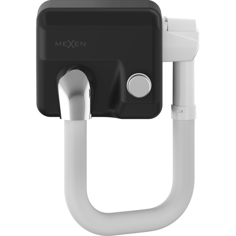 Mexen Aquis-P uscător de păr pentru piscină cu furtun, 1000 W, negru mat - 70K210-70