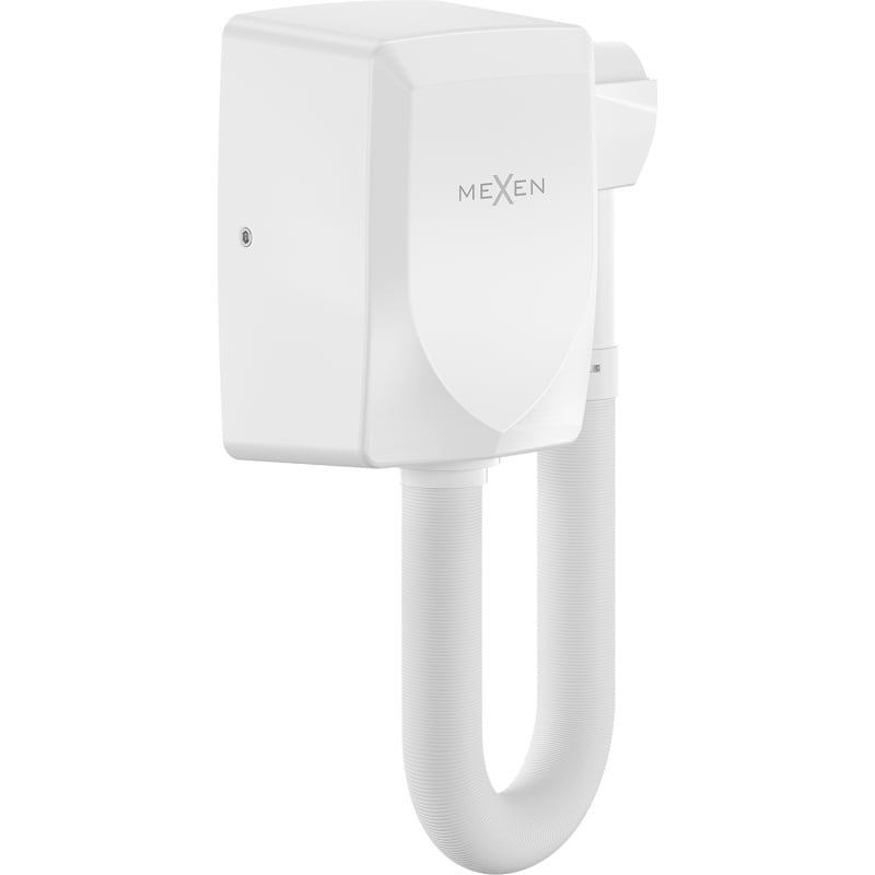 Mexen Aquis-S fali hajszárító medencéhez, csővel, 1000 W, fehér - 70K200-20