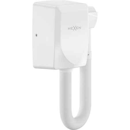 Mexen Aquis-S fali hajszárító medencéhez, csővel, 1000 W, fehér - 70K200-20