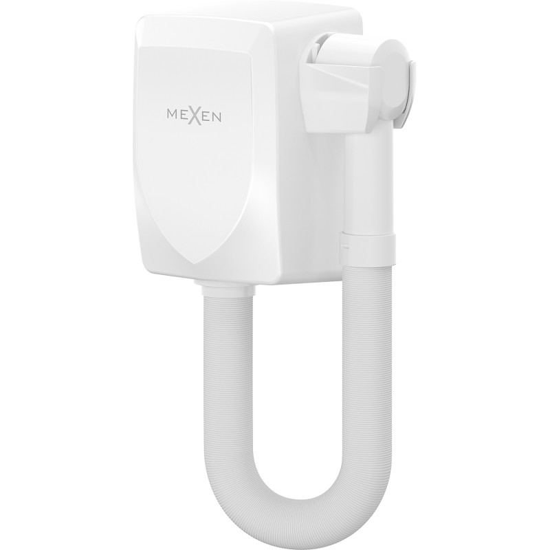 Mexen Aquis-S uscător de păr pentru piscină cu furtun, 1000 W, albă - 70K200-20