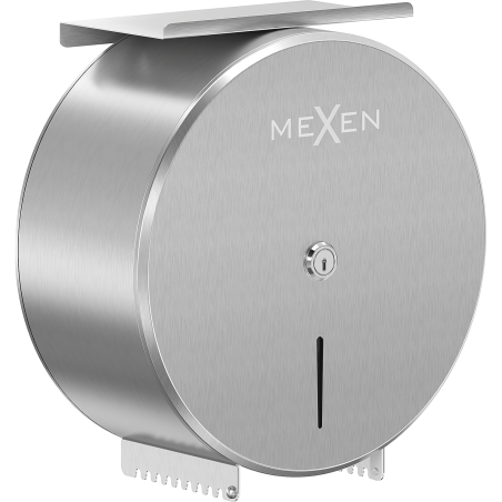Mexen Spira-H+ suport pentru hârtie igienică cu raft pentru telefon, inox - 70K561-01