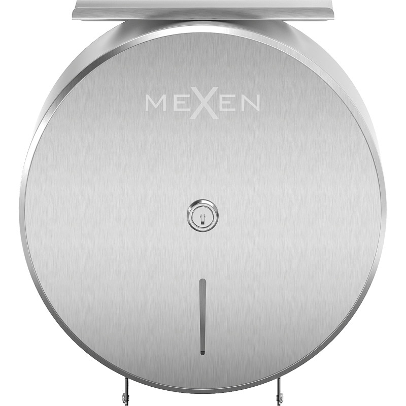 Mexen Spira-H+ suport pentru hârtie igienică cu raft pentru telefon, inox - 70K561-01