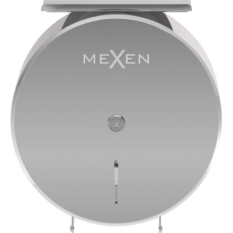 Mexen Spira-H+ WC-papírtartó tartály telefontartó polccal, króm - 70K561-00