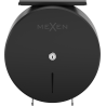 Mexen Spira-H+ wc-papírtartó telefonpolccal, fekete matt - 70K561-70