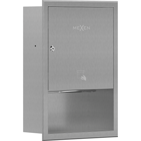 Mexen Linox süllyesztett papírtörlő adagoló, inox - 70K003-01