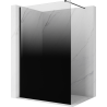 Mexen Kioto perete de duș Walk-in 120 x 200 cm, ombre negru 8 mm, negru - 800-120-101-70-76