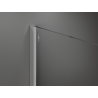 Mexen Kioto perete de duș Walk-in 100 x 200 cm, ombre alb 8 mm, crom - 800-100-101-01-86