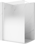 Mexen Kioto panou de duș Walk-in 70 x 200 cm, ombre alb 8 mm, alb - 800-070-101-20-86