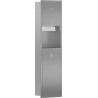 Mexen Linox fülkés papírtörlő tartó kosárral, inox - 70K003-01 - 70K002-01