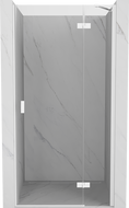 Mexen Mist-H uși de duș batante stânga 70 cm, transparent, crom - 8A5-070-000-01-00-L