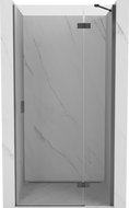 Mexen Mist-H uși de duș batante stânga 70 cm, transparent, crom - 8A5-070-000-01-00-L