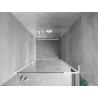 Mexen Mist-H L ușă de duș batantă dreapta 70 cm, transparentă, albă - 8A5L-070-000-20-00-P