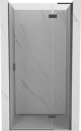 Mexen Mist-H L ușă de duș rabatabilă stânga 70 cm, transparent, crom - 8A5L-070-000-01-00-L