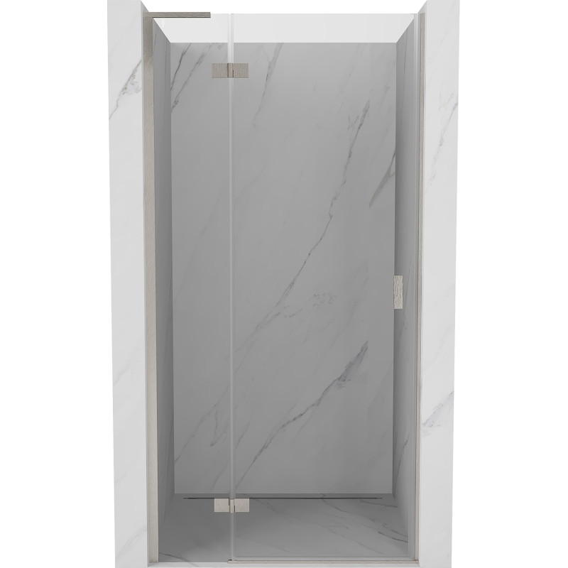 Mexen Mist-H L ușă de duș batantă stânga 110 cm, transparentă, nichel periat - 8A5L-110-000-97-00-L