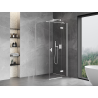 Mexen Mist-H T cabină de duș cu deschidere dreapta 85 x 85 cm, transparent, albă - 8A5T-085-085-20-00-P