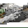 Mexen Carlos chiuvetă de granit 1,5-cu compartiment cu robinet de bucătărie Rita, gri - 6518-71-670300-70-B