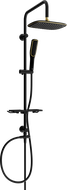 Mexen T49 coloană de duș, negru/auriu - 798494993-75