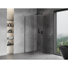 Mexen Mist-H T cabina de duș batantă dreapta 70 x 70 cm, transparentă, gun metal - 8A5T-070-070-95-00-P