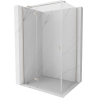 Mexen Mist-H T cabina de duș batantă stânga 70 x 100 cm, transparentă, nichel periat - 8A5T-070-100-97-00-L
