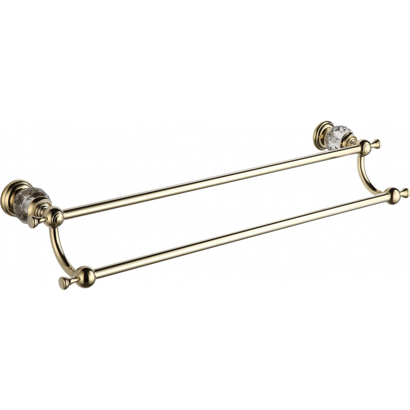 Mexen Estela cuier dublu pentru prosoape, auriu - 7011525-50