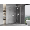 Mexen Mist-H Cabină de duș Duo batantă dreapta 70 x 90 cm, transparent, albă - 8A5-070L-090P-20-00