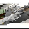 Mexen Diego chiuvetă de granit cu 1 compartiment și baterie de bucătărie Telma, Neagră/Auriu - 6512-75-670200-50-B