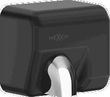 Mexen Avero kézszárító, 2300 W, matt fekete - 70K100-70