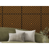 Mexen Linea 01 panou de perete acustic 60 x 60 cm (4 buc.), fetru 9 mm, furnir tehnic, Stejar Natural - S110-60607-01-042