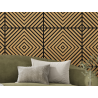 Mexen Linea 03 Akusztikus falpanel 60 x 60 cm (4 db), 9 mm filc, műszaki furnér, Classic Tölgy - S110-60607-03-041