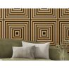 Mexen Linea 13 panou de perete acustic 60 x 60 cm (4 buc.), fetru 9 mm, furnir tehnic, Stejar Clasic - S110-60607-13-041