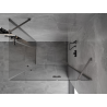 Mexen Mist-H Duo jobbos nyíló zuhanykabin 75 x 110 cm, átlátszó, gun metal - 8A5-075L-110P-95-00